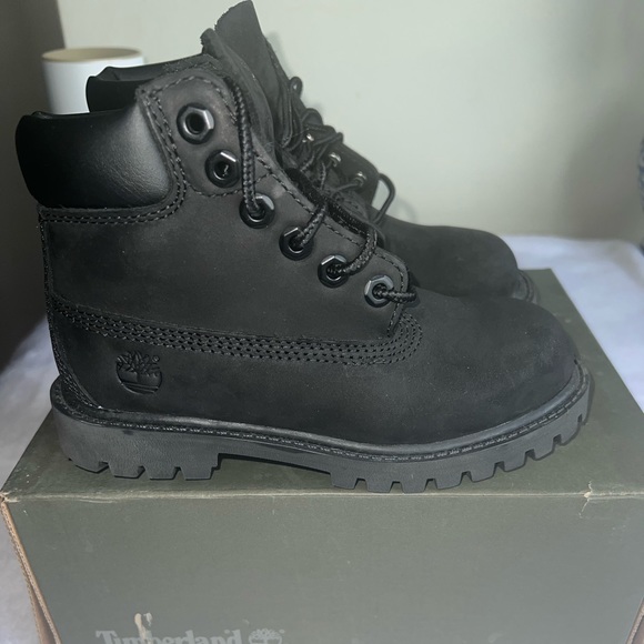 Timberland Shoes Black Timberland Boots Kids Toddler Size 1 Poshmark